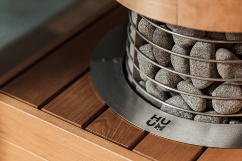HUUM HIVE Mini in padel sauna42